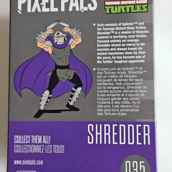 Shredder Teenage Mutant Ninja Turtle 035 Pixel Pal - Picture 3 of 4